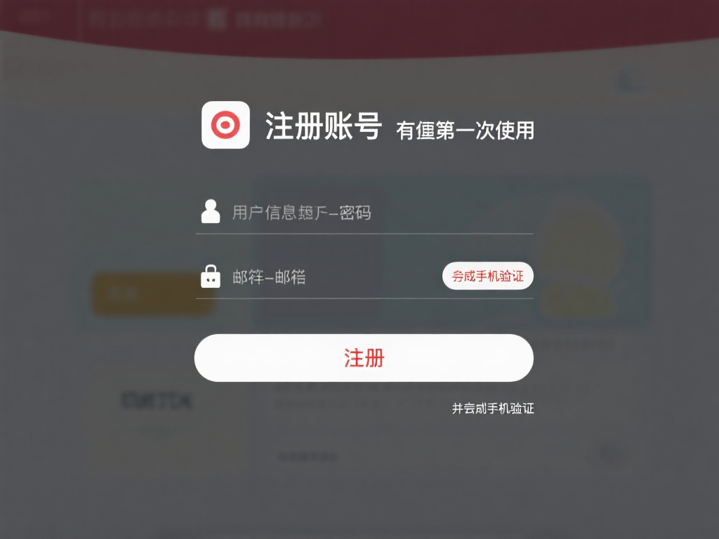 注册账号：如果是首次使用，通常需要点击“注册”按钮